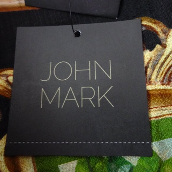 John Mark Picture Art Museum Print Tunic Top Women's Plus Size 3X Wire Collar - Picture 8 of 11